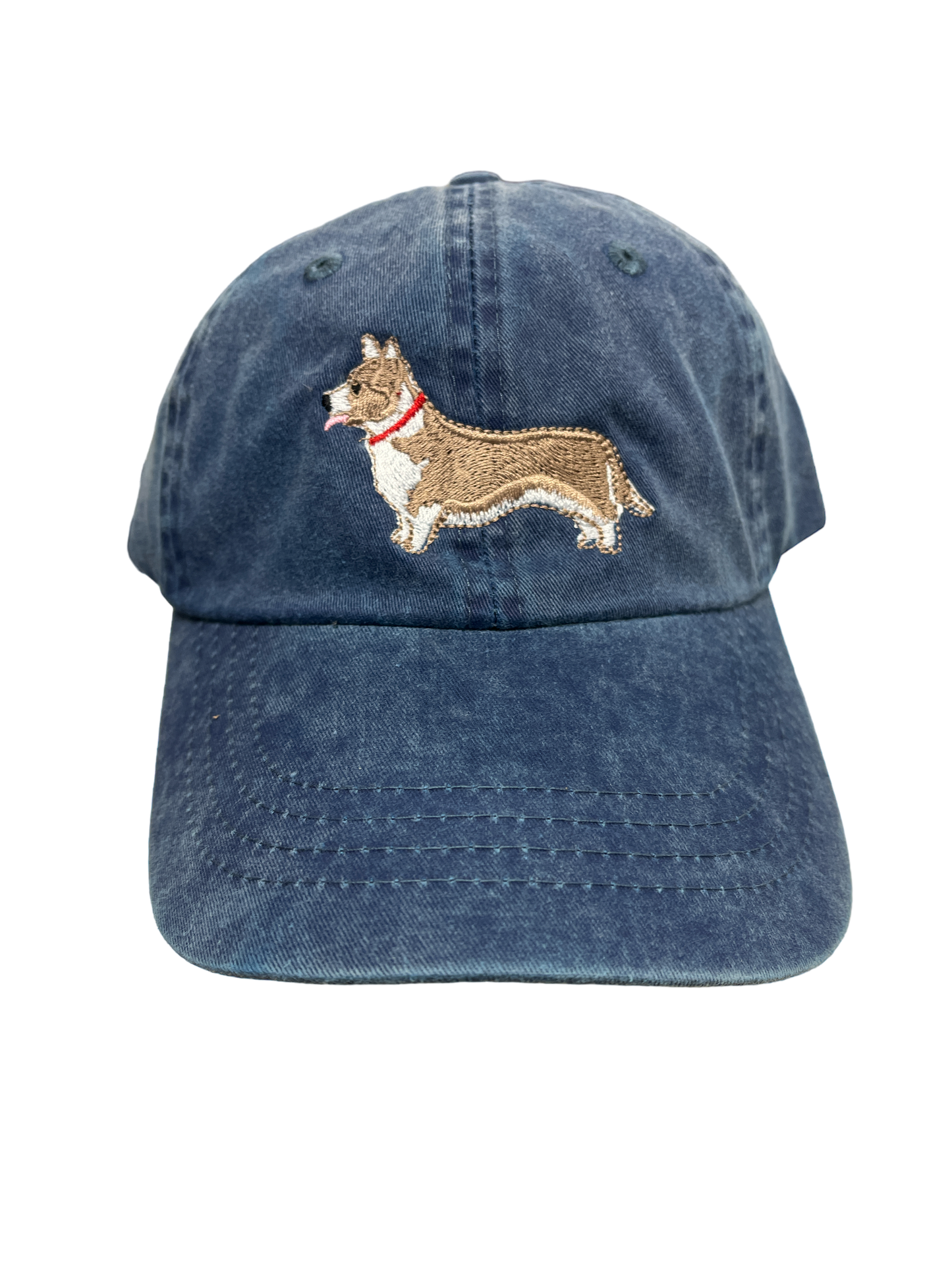 Corgi Cardigan, Tan and White, Dog Breed Baseball Cap