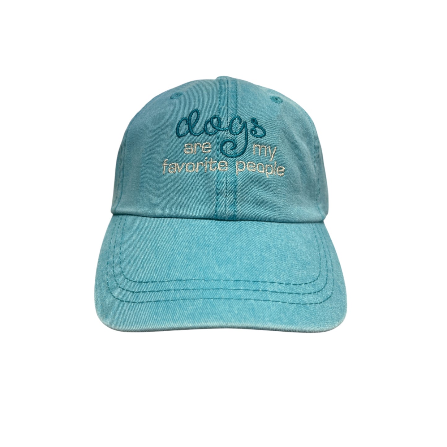 Dogs Are My Favorite People Baseball Cap