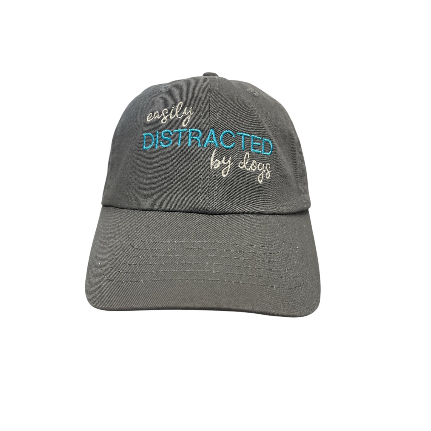 Easily Distracted By Dogs Baseball Caps