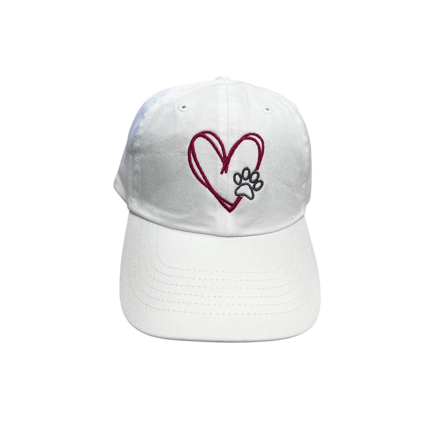 Heart Paw Baseball Cap
