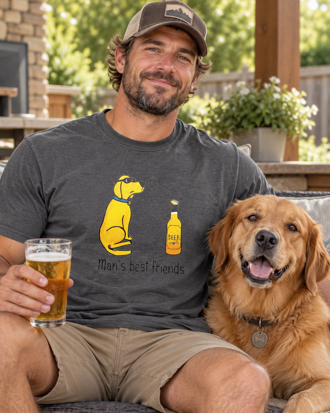 Man's Best Friends Unisex T Shirt