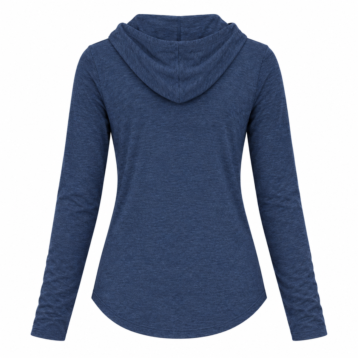 My Favorite People Women's L/S Hooded Heathered Navy T Shirt