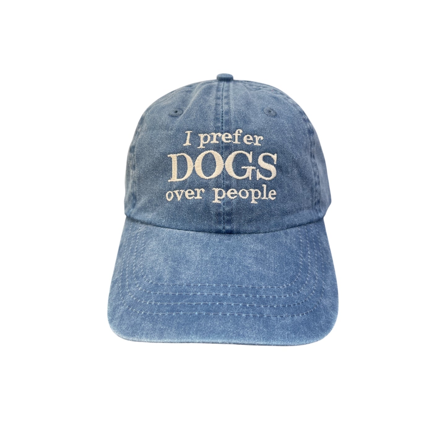 I Prefer Dogs Over People Baseball Cap