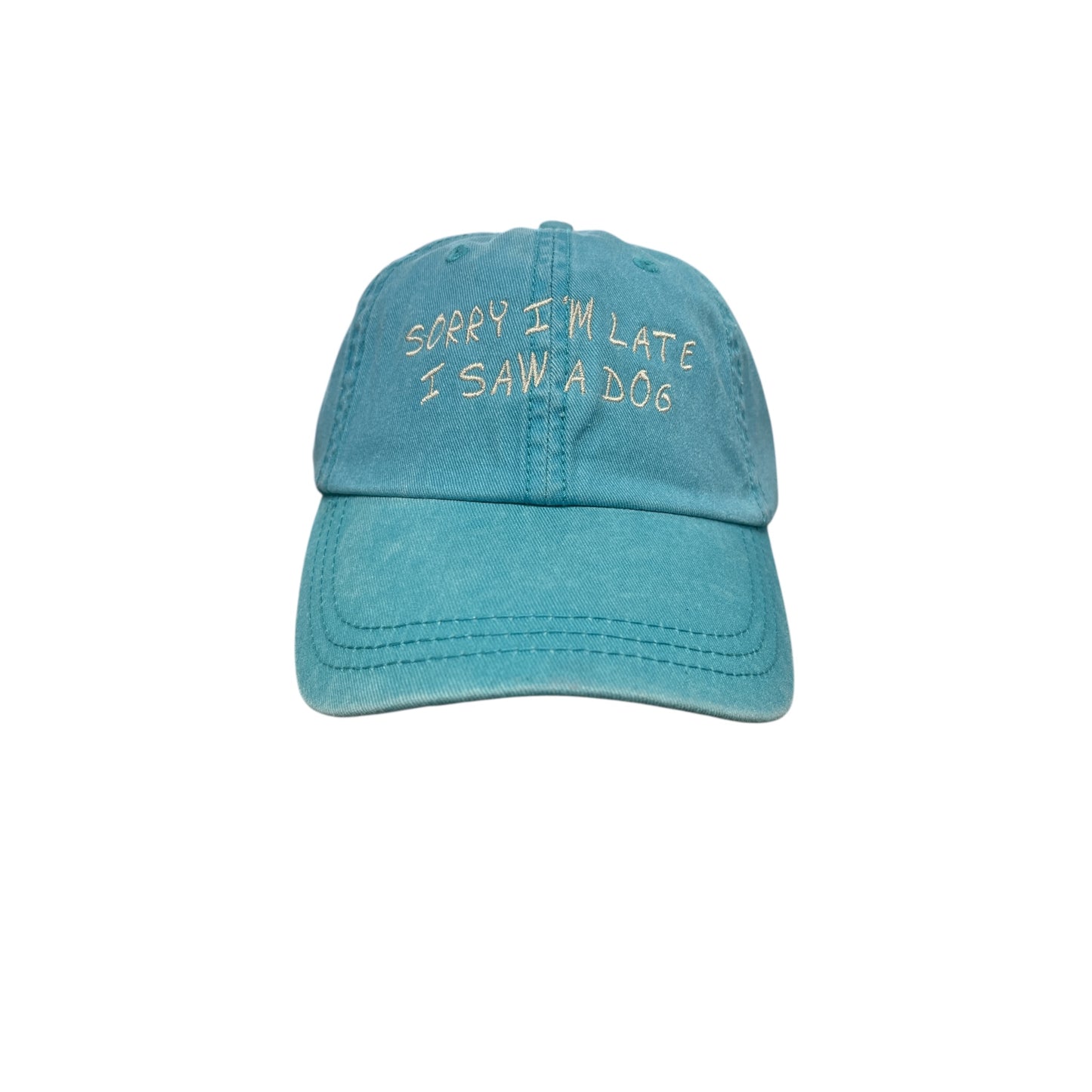 Sorry I'm Late I Saw A Dog Baseball Cap
