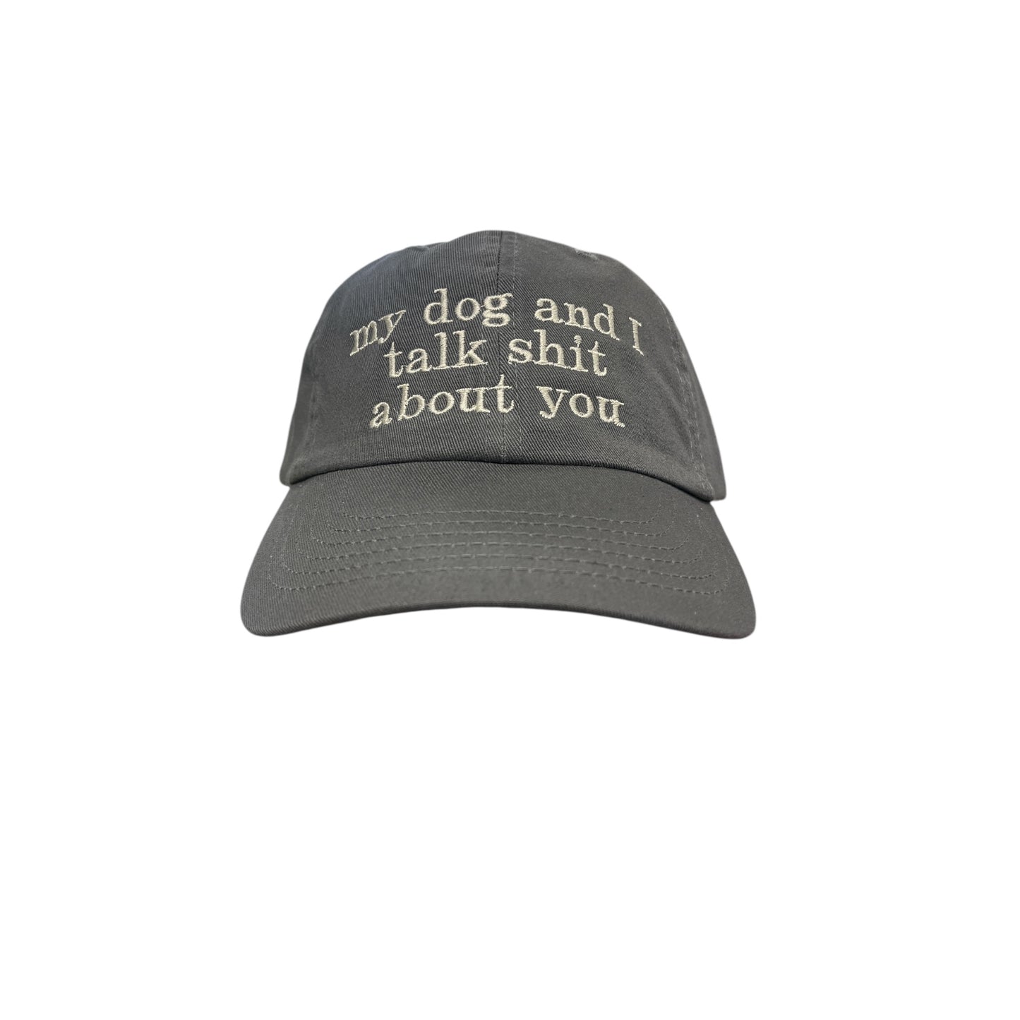 My Dog And I Talk Shit About You Baseball Cap