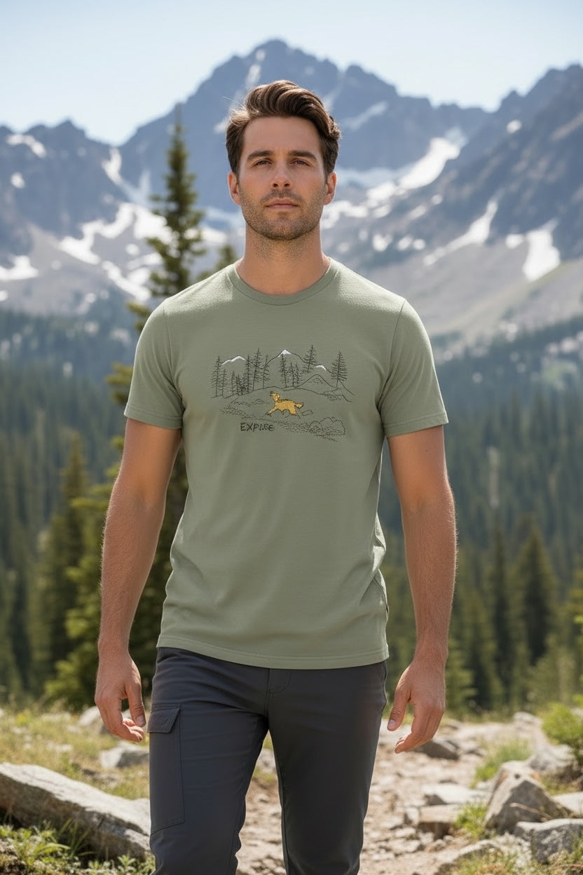 Explore (Sage) Unisex T Shirt