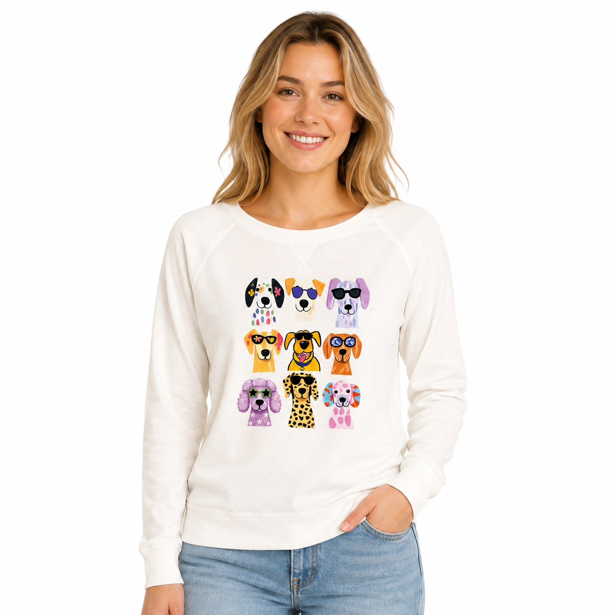 9 Dogs Women's Gardenia Long Sleeve T Shirt