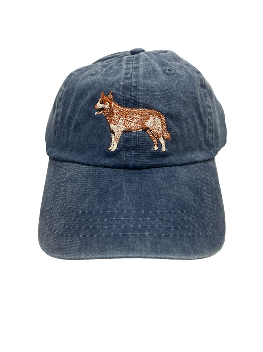 Australian Cattle Dog Red Merle Dog Breed Baseball Cap