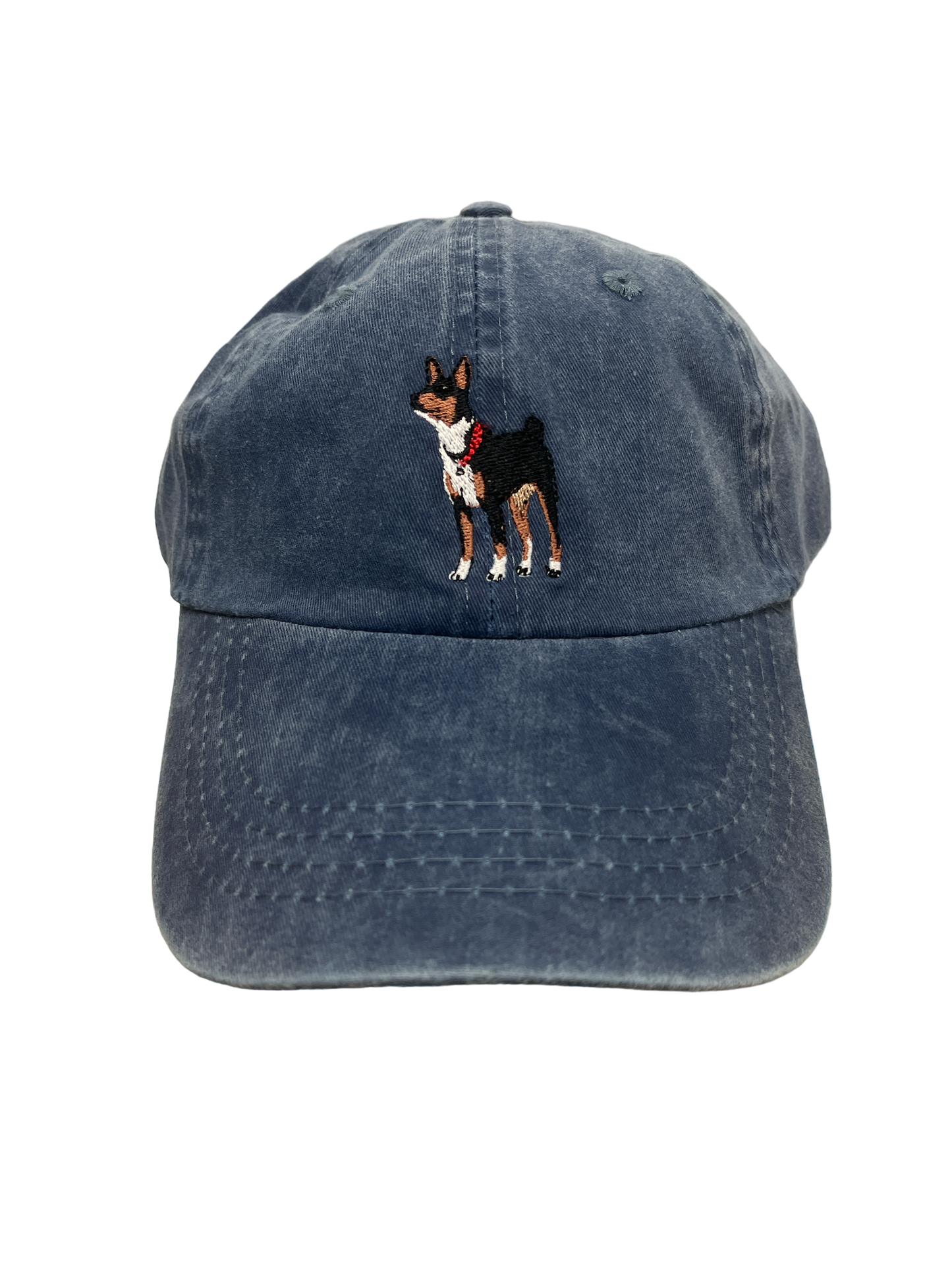 Basenji Black Tri Color Dog Breed Baseball Cap