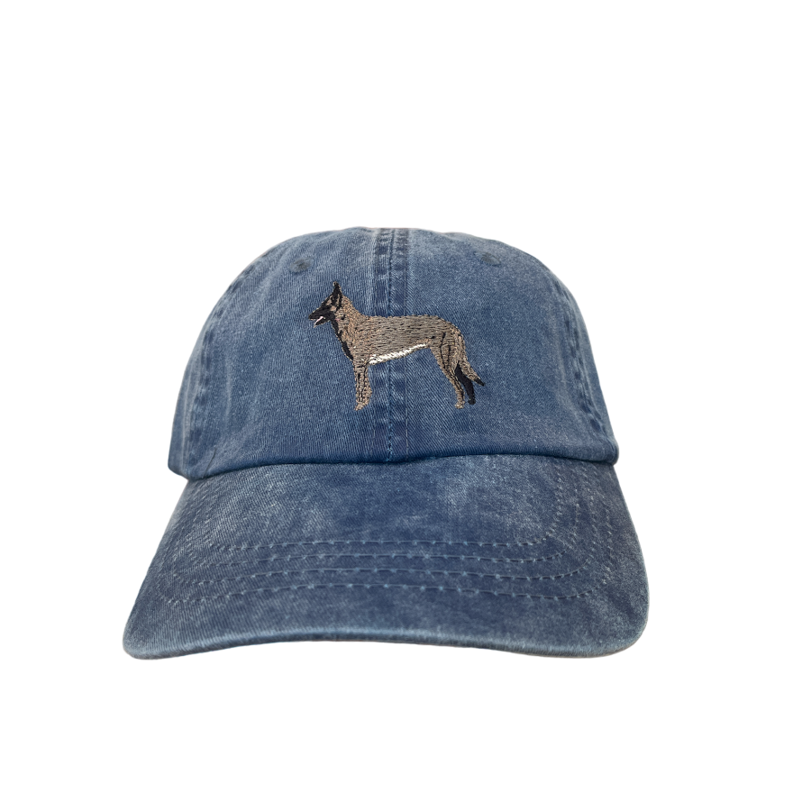 Belgian Malinois, Dark, Dog Breed Baseball Cap