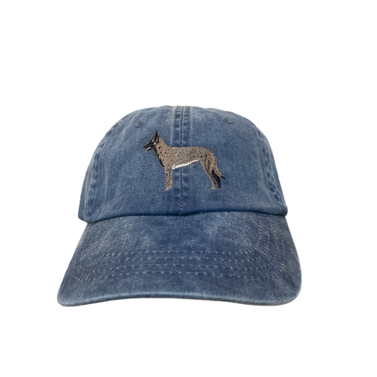 Belgian Malinois, Dark, Dog Breed Baseball Cap