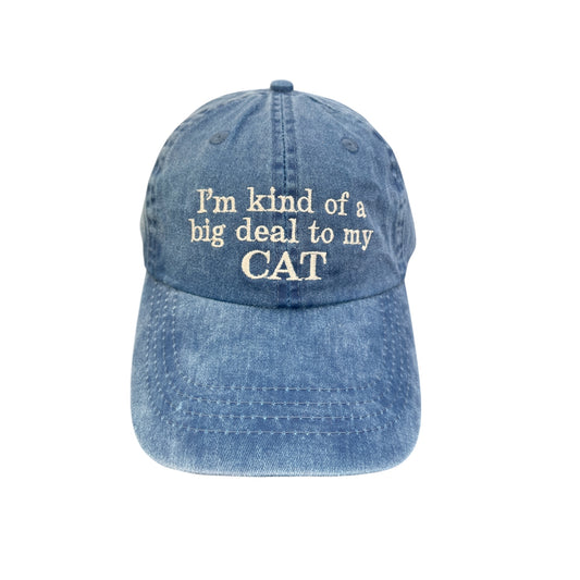 I'm Kind Of A Big Deal To My Cat Baseball Cap