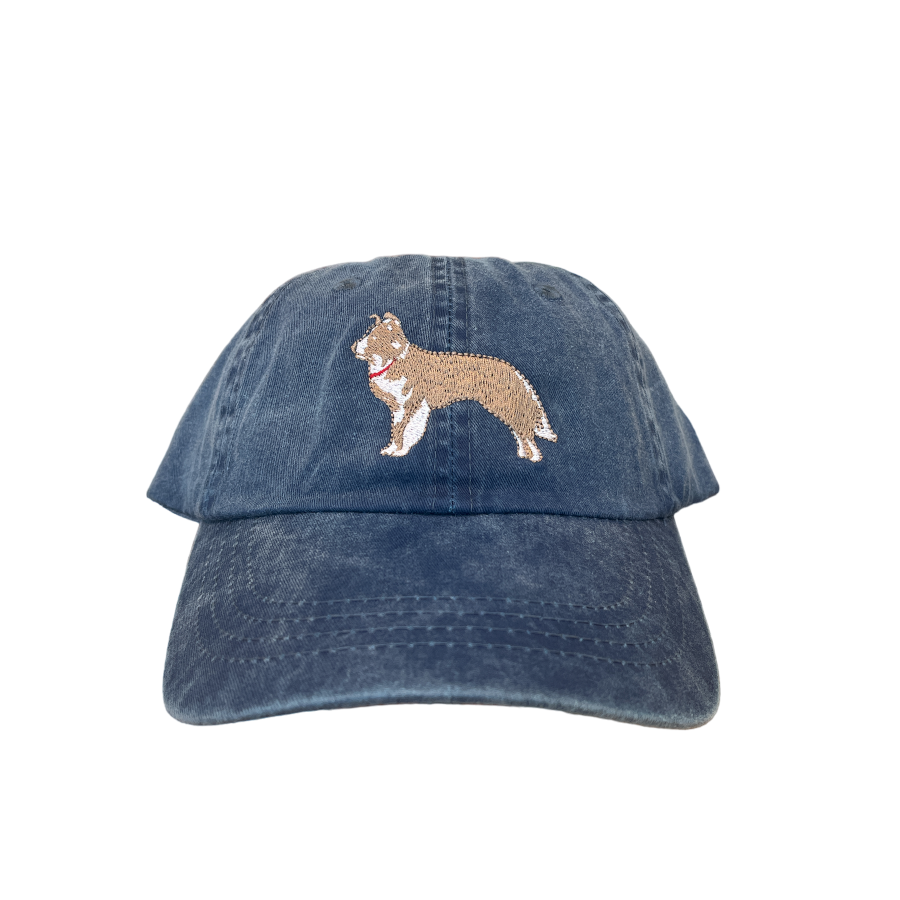 Border Collie, Blonde, Dog Breed Baseball Cap