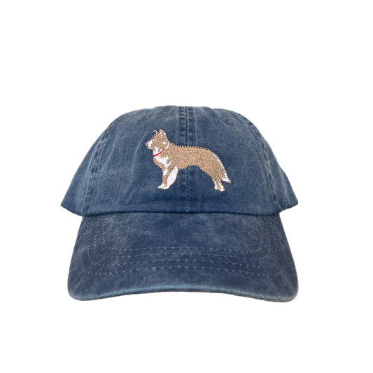 Border Collie, Blonde, Dog Breed Baseball Cap