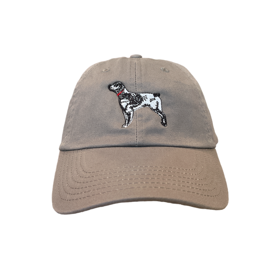 Brittany Spaniel, Black and White, Dog Breed Baseball Cap