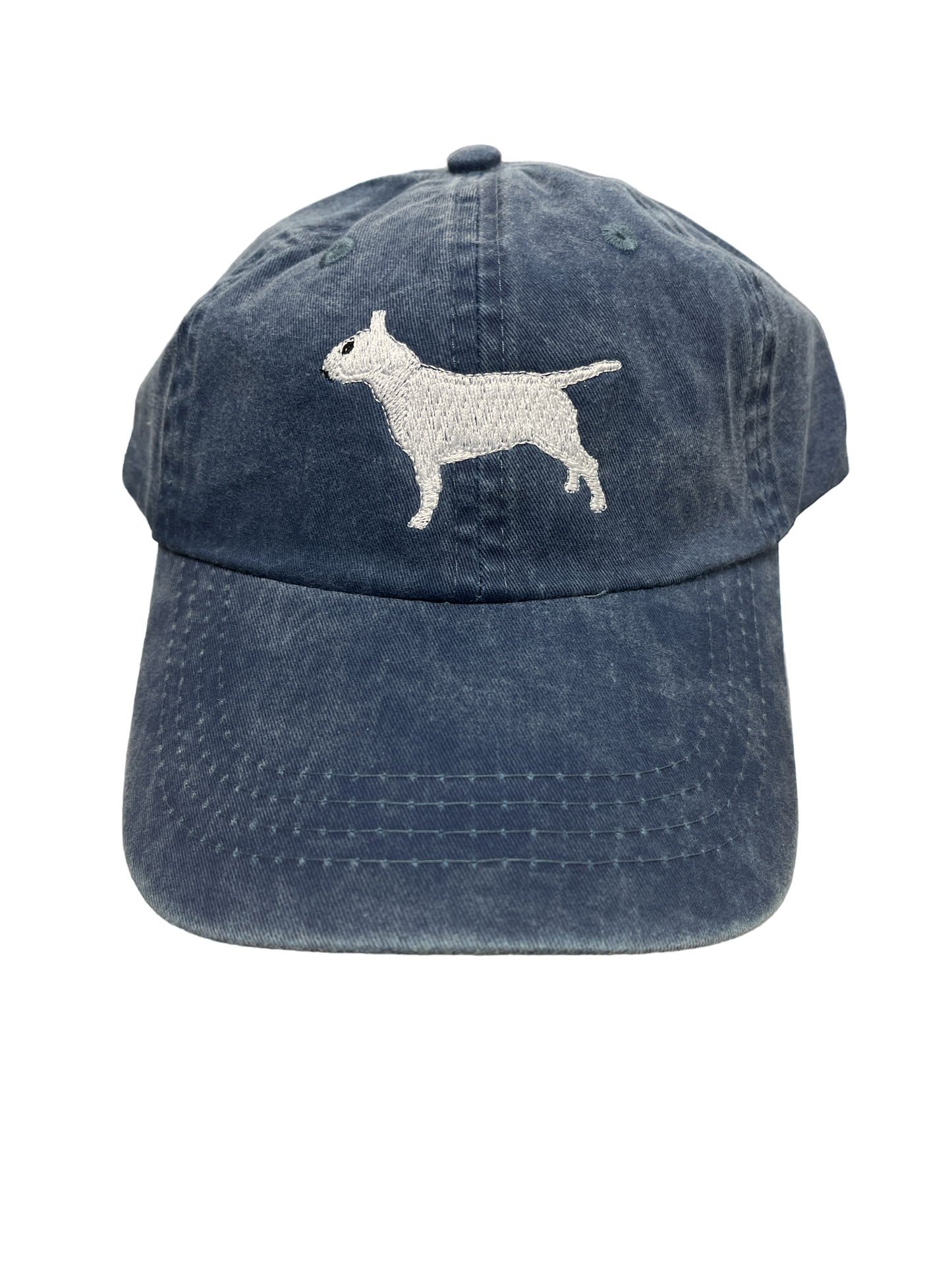 Bull Terrier, White, Dog Breed Baseball Cap