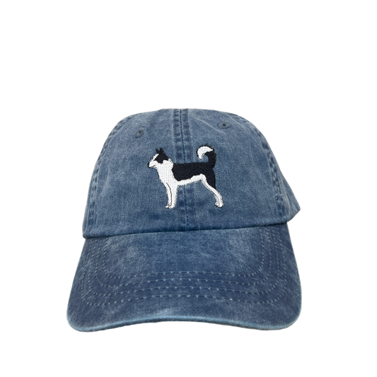 Caanan, Black and White, Dog Breed Baseball Cap