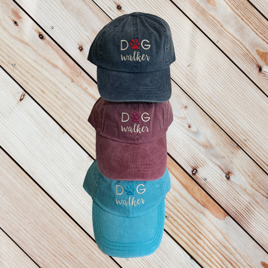 Dog Walker Baseball Cap