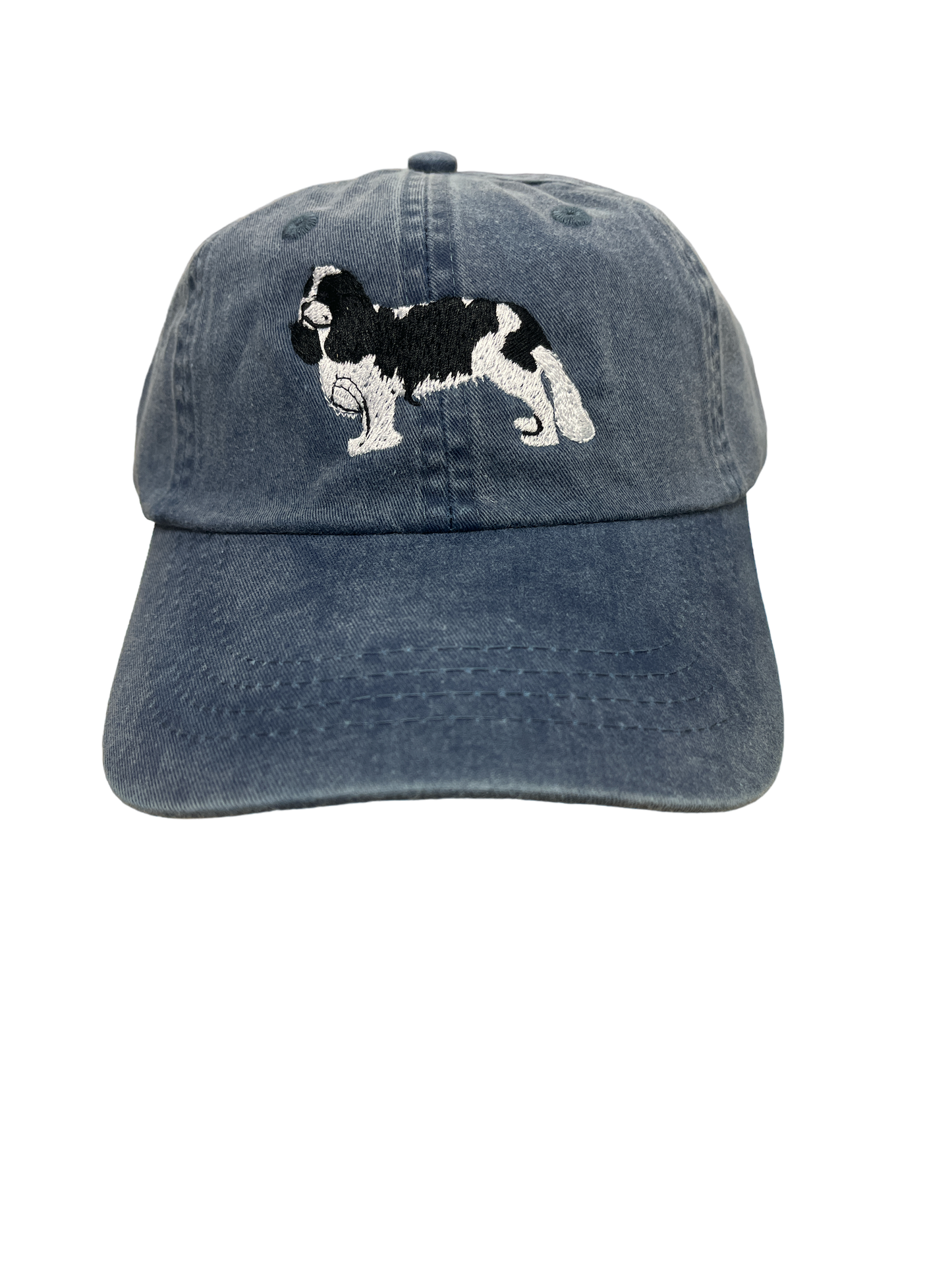 Cavalier King Charles, Black and White, Dog Breed Baseball Cap