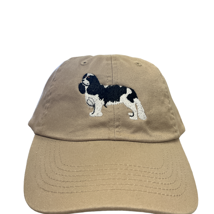 Cavalier King Charles, Tri Color, Dog Breed Baseball Cap