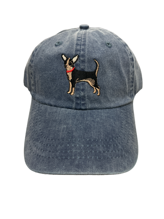 Chihuahua Black and Tan, Dog Breed Baseball Cap