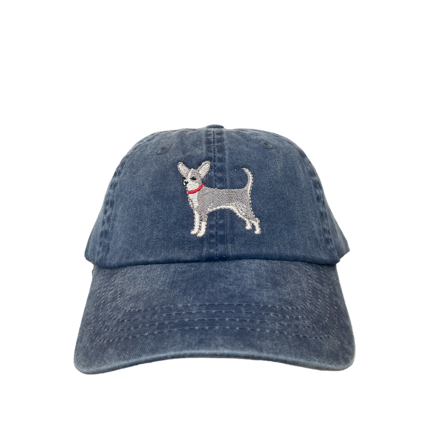 Chihuahua, Silver, Dog Breed Baseball Cap