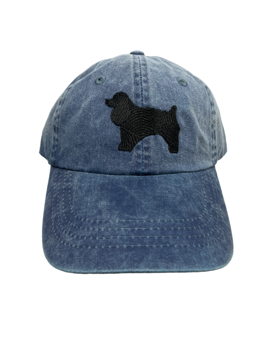 Cocker Spaniel, Black, Dog Breed Baseball Cap