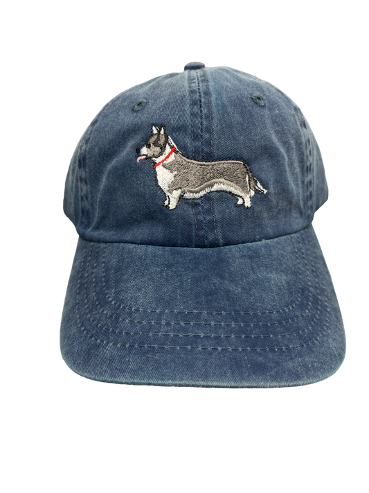 Corgi Cardigan, Blue Merle, Dog Breed Baseball Cap