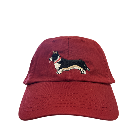 Corgi Cardigan, Tri Color, Dog Breed Baseball Cap