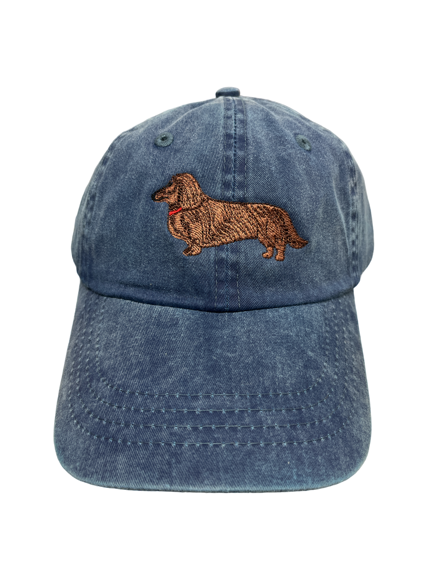 Dachshund, Red Long Haired. Dog Breed Baseball Cap