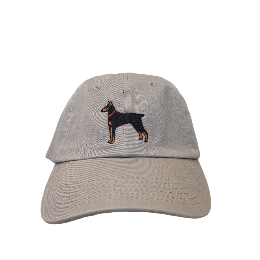 Doberman Pinscher, Black, Dog Breed Baseball Cap