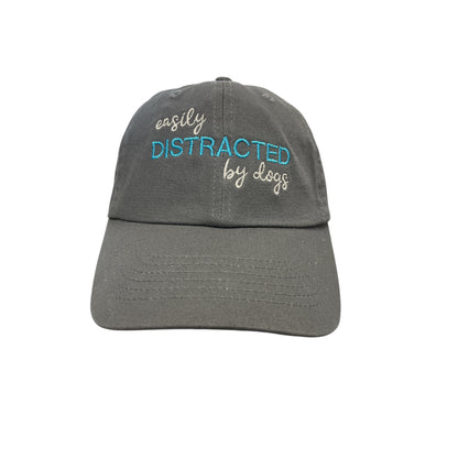 Easily Distracted By Dogs Baseball Cap