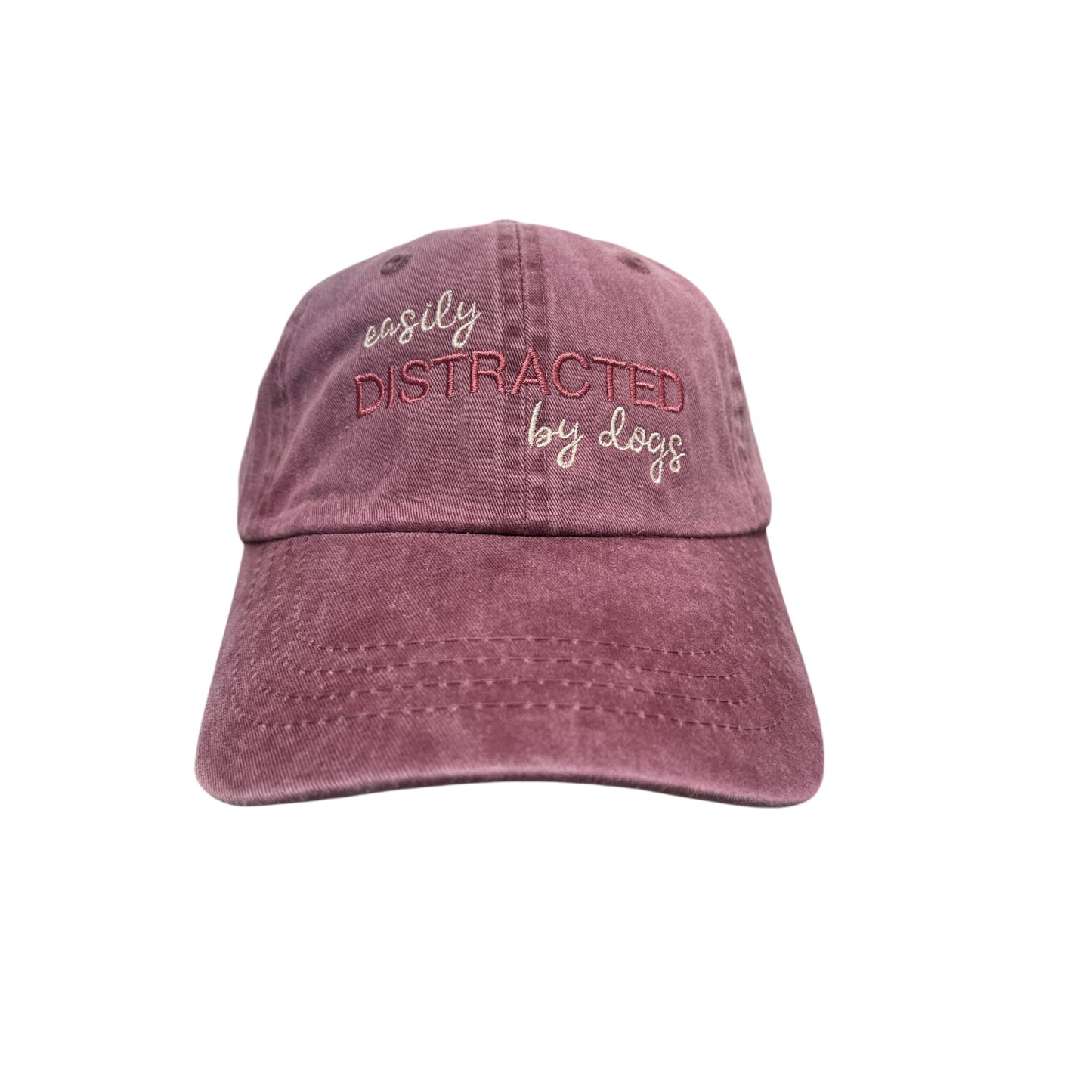 Easily Distracted By Dogs Baseball Cap