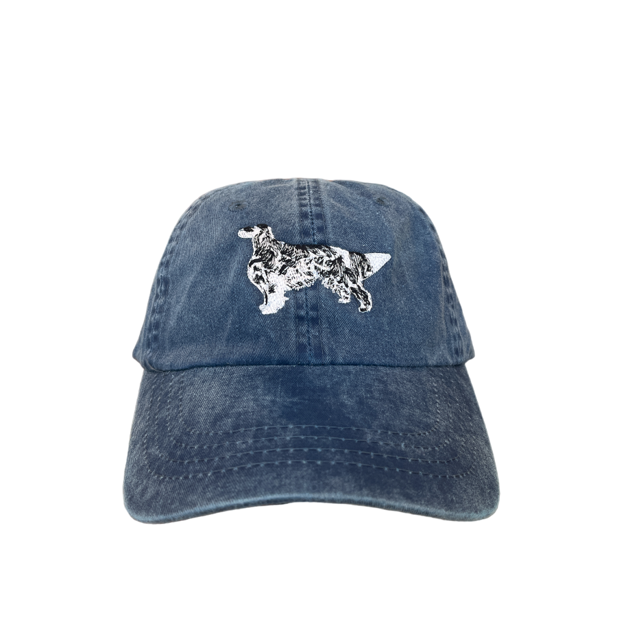 English Setter, Blue Belton, Dog Breed Baseball Cap