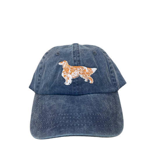 English Setter, Orange Belton, Dog Breed Baseball Cap