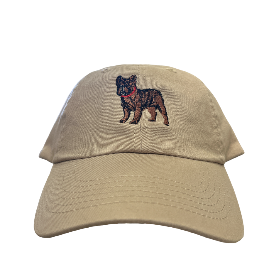 French Bulldog, Brindle, Dog Breed Baseball Cap