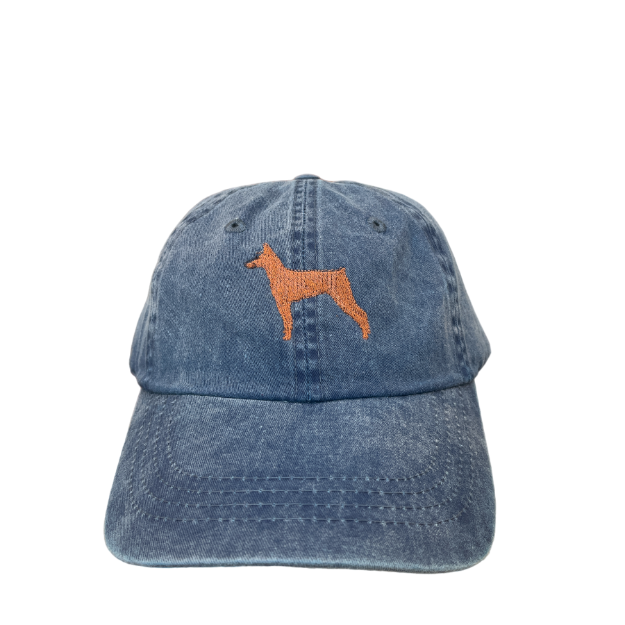 German Pinscher, Red, Dog Breed Baseball Cap