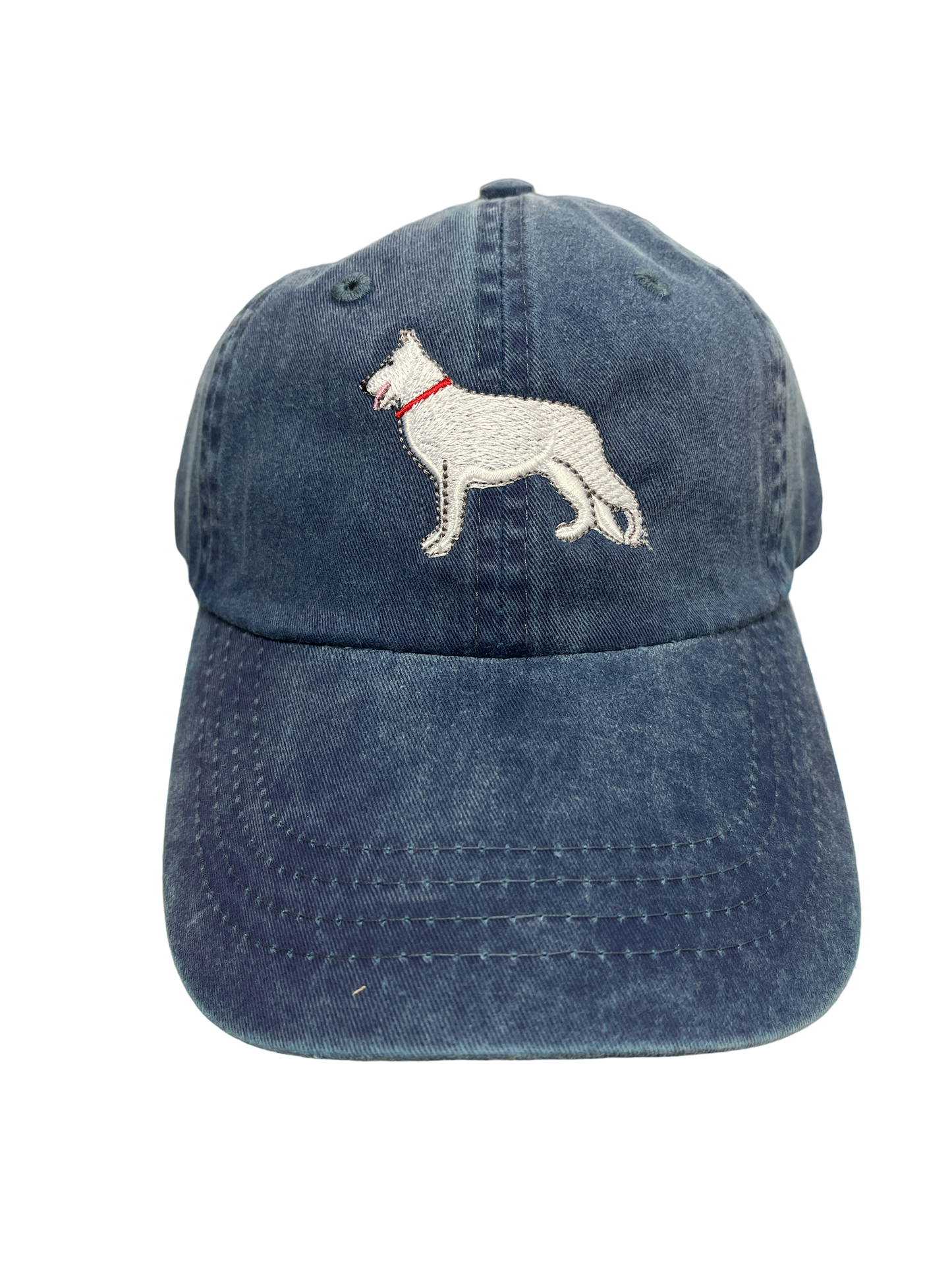 German Shepherd, White, Dog Breed Baseball Cap