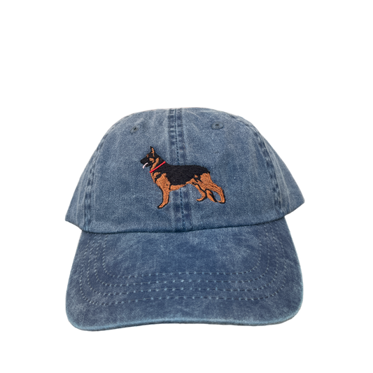 German Shepherd, Black and Red, Dog Breed Baseball Cap