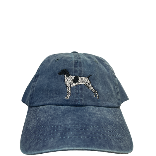 German Shorthaired Pointer, Black, Dog Breed Baseball Cap