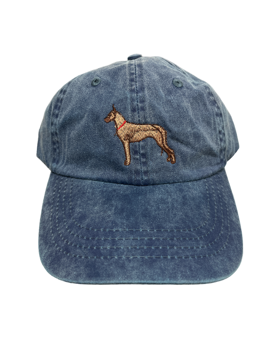 Great Dane, Fawn, Dog Breed Baseball Cap