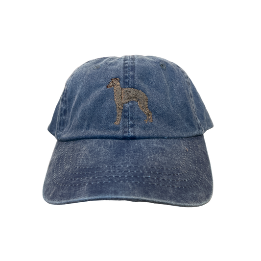 Italian Greyhound, Slate Gray, Dog Breed Baseball Cap