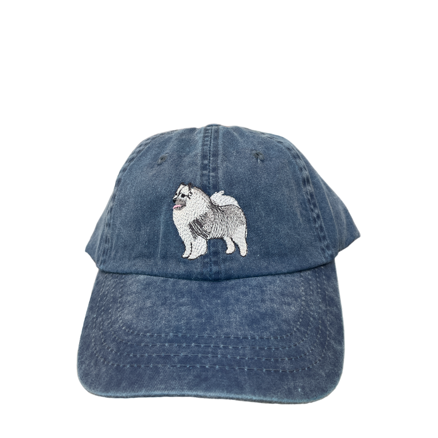 Keeshond Dog Breed Baseball Cap