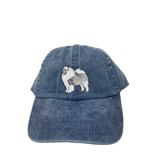 Keeshond Dog Breed Baseball Cap