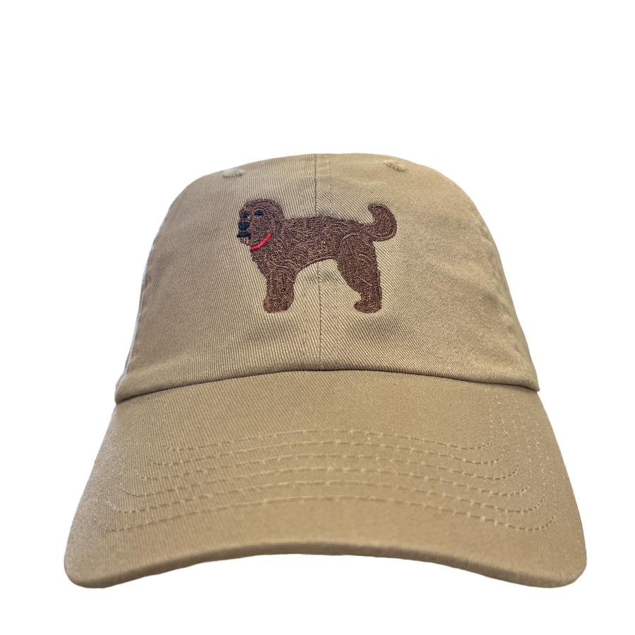 Labradoodle, Chocolate, Dog Breed Baseball Cap