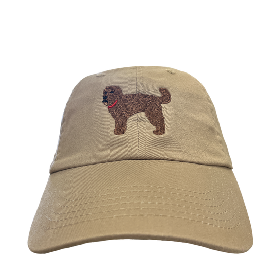 Labradoodle, Chocolate, Dog Breed Baseball Cap