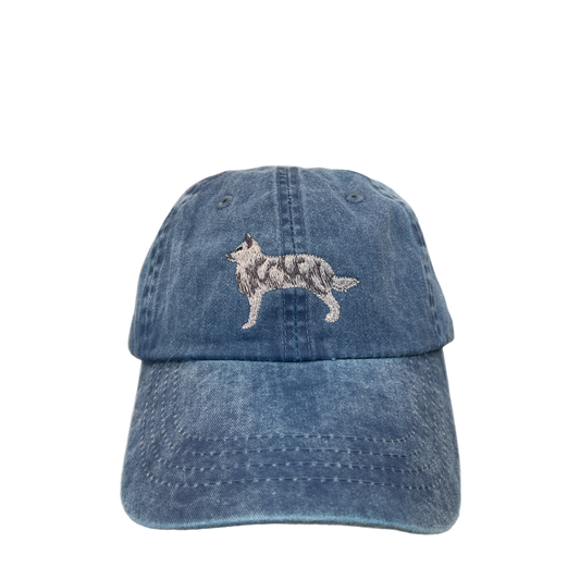 Mudi, Ash Merle, Dog Breed Baseball Cap