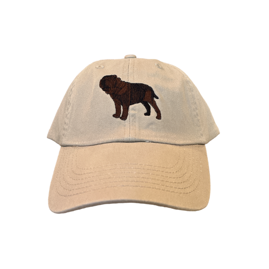 Neapolitan Mastiff, Black Brindle, Dog Breed Baseball Cap