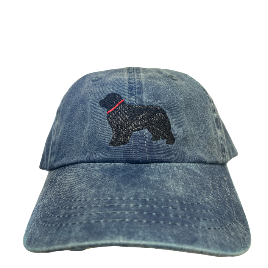 Newfoundland, Black, Dog Breed Baseball Cap