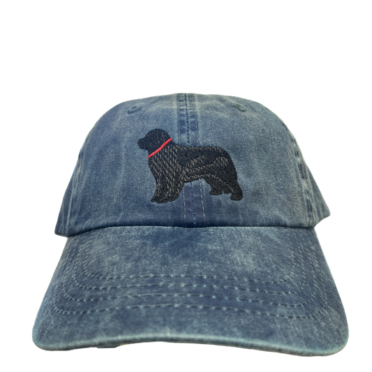 Newfoundland, Black, Dog Breed Baseball Cap